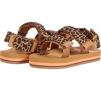 Reef Little Ahi Convertible Flip-Flop, Leopard, 2/3 UK