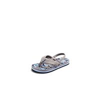 Reef Little Ahi Flip-Flop, Tan Sharks, 1 UK Child