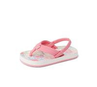 REEF Little Ahi Unisex-Child Beach Flip Flop, Soft Cushion Footbed, Water Friendly, Backstrap, Sunset Stamp, 10 Toddler
