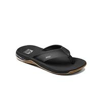 Reef Men's Anchor Sandals, Black/Silver, 11 UK