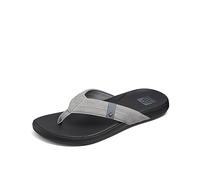 Reef Men's Cushion Phantom Flip Flop Sandal Black | Ultra Soft Flip Flops, Cushion Footbed, Lightweight, Arch Support, Enhanced Grip