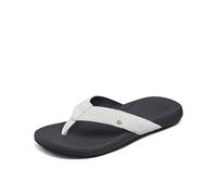 Reef Men's Cushion Phantom Flip Flop Sandal White Charcoal