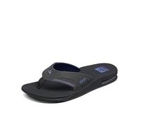 REEF Men's Fanning Sandal, Raven/Purple, 12 UK