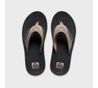 REEF - Mens Fanning Flip Flops - Fossil/Raven - Beach/Summer Sandals