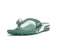 REEF Men's Fanning Pregame Flip-Flop, Green/White, 9 UK