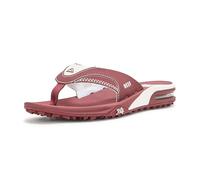 REEF Men's Fanning Pregame Flip-Flop, Maroon/White, 12 UK
