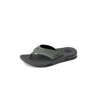 Reef Mens 2024 Fanning Flip Flops - Grey / Black 10