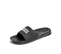Reef Men's ONE Slide Sandal Black White, UK 10