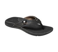 Reef Men's Pacific Sandal, Black/Brown, 12
