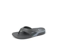 REEF Mens Sandals, Fanning H20, Grey, 6