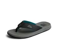 Reef Men's Phantoms Flip-Flop, Grey/Black/Green, 9 UK