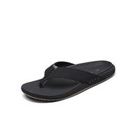 Reef MENS SANDALS, THE RAGLAN, BLACK/GUM, 8 UK