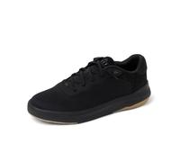 Reef Men's Shoreline Del Mar Shoe, Breathable Knit Upper, Lightweight & Flexible, Cushion Footbed, Elastic Laces, Black/Black/Gum, 13 UK