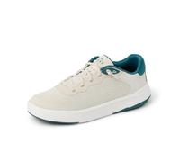 REEF Men's Shoreline Del Mar Shoe, Breathable Knit Upper, Lightweight & Flexible, Cushion Footbed, Elastic Laces, Off-white, 10.5