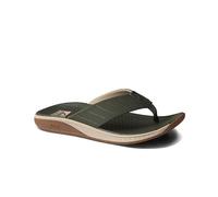 REEF Men's The Deckhand Flip-Flop, Olive/Gum, 11 UK