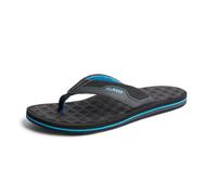 Reef Men's The Ripper Flip-Flop, Black/Blue, 12 UK