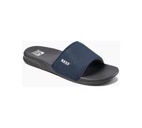 Reef One Slide Sliders in Navy/White