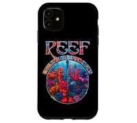 Reef roulette, champion in fins Case for iPhone 11