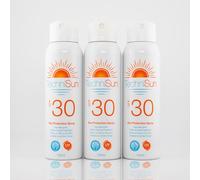 Reef-Safe TechniSun SPF 30 3 for 2 Sunscreen offer - Broad Spectrum UVA/UVB Protection - Water Resistant, Ol-Free, Non-Greasy, for Face & Body 150ml x 3
