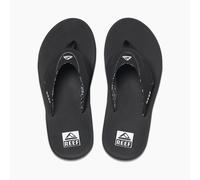 Reef Sandals Womens Fanning Black Bottle Opener