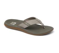 Reef - Vegan leather flip-flops - Reef Santa Ana Moonrock/Brown for Men in Leather - Size 12 US - Grey Grey 12 US