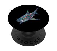 Reef Shark Ocean Fish Marine Life Diving Aquarium PopSockets Adhesive PopGrip