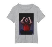 Reef Singer Gary Stringer by Andy Willsher T-Shirt, Women's Plus, Heather Grey, 5X