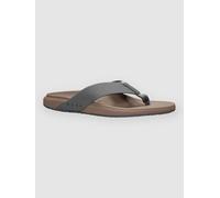 The Raglan Flip Flops in Fossil & Grey