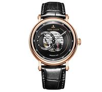 REEF TIGER Men's Analogue Automatic Watch with Leather Strap RGA1617-PBB
