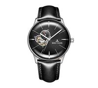 REEF TIGER Men's Watch Analogue Automatic Stainless Steel Case with Leather Strap RGA8239-YBBH