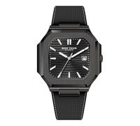 REEF TIGER RT Men's Square Automatic Watch Luminous Hands Date Function Blue Leather Strap Mechanical Modern Watches RGA2015, RGA2015-BBBL, Mechanical,Self-winding,Automatic Watch