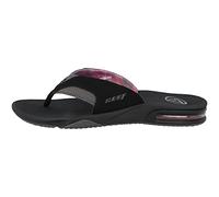Reef Womens Fanning Flip-Flop Black/Grey - Black/Dark Grey - Size UK 9