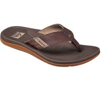 Reef - Vegan leather flip-flops - Santa Ana Brown for Men in Leather - Size 11 US Brown