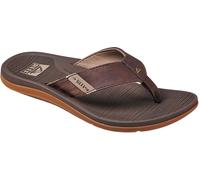 Reef - Vegan leather flip-flops - Santa Ana Brown for Men in Leather - Size 12 US Brown