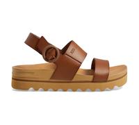 Reef Vista Hi Buckle Vegan Leather Women's Platform Sandals - Espresso - Size:UK 7
