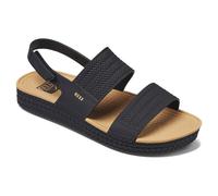 Reef Water Vista Womens's Sandals Black Tan Backstrap Water Friendly Shoes | Water Friendly