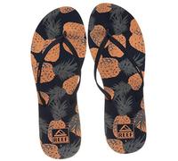 Reef Women's Bliss-Full Flip-Flop, Coral Pineapples, 3 UK