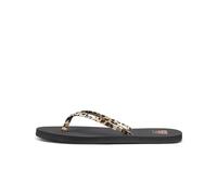 Reef Women's Bliss Nights Flip-Flop, Classic Leopard, 10 UK