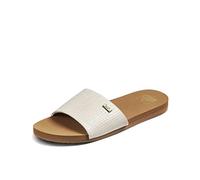 Reef Womens, Bliss Nights Slide, White/Tan, UK 4