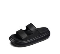 Reef Womens Cushion Bondi 2 Bar Black Sandals - Size UK 8