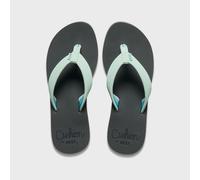 REEF - Womens Cushion Breeze Flip Flops - Grey/Mint - Casual Beach/Summer