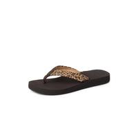 Reef Women's Cushion Breeze Sandals, Leopard, 3.5 UK