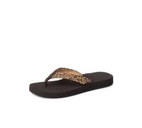 Reef Women's Cushion Breeze Sandals, Leopard, 7.5 UK