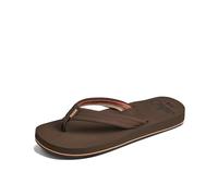 Reef WOMENS CUSHION BREEZE TAN/SMOOTHIE | Flip Flops, Padded Straps, Arch Support, Extra Cushion
