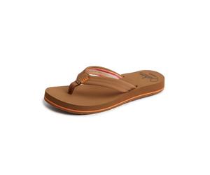 Reef WOMENS CUSHION BREEZE TAN/SMOOTHIE | Flip Flops, Padded Straps, Arch Support, Extra Cushion