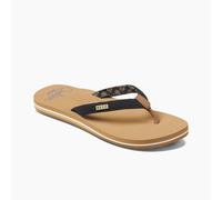 Reef Womens Cushion Sands Flip-Flop Black/Tan - Size UK 8