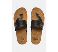 38.5 Reef Womens Cushion Sol Hi Sandals Black Size 5.5