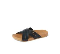 Reef Women's Cushion Spring Bloom Flip-Flop, Black/Tan, 9 UK