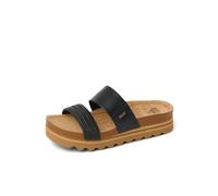 Reef Womens Cushion Vista Hi Sandals - Black - Size UK 4