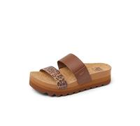 Reef Womens Cushion Vista Hi Brown/Leopard UK Size 4